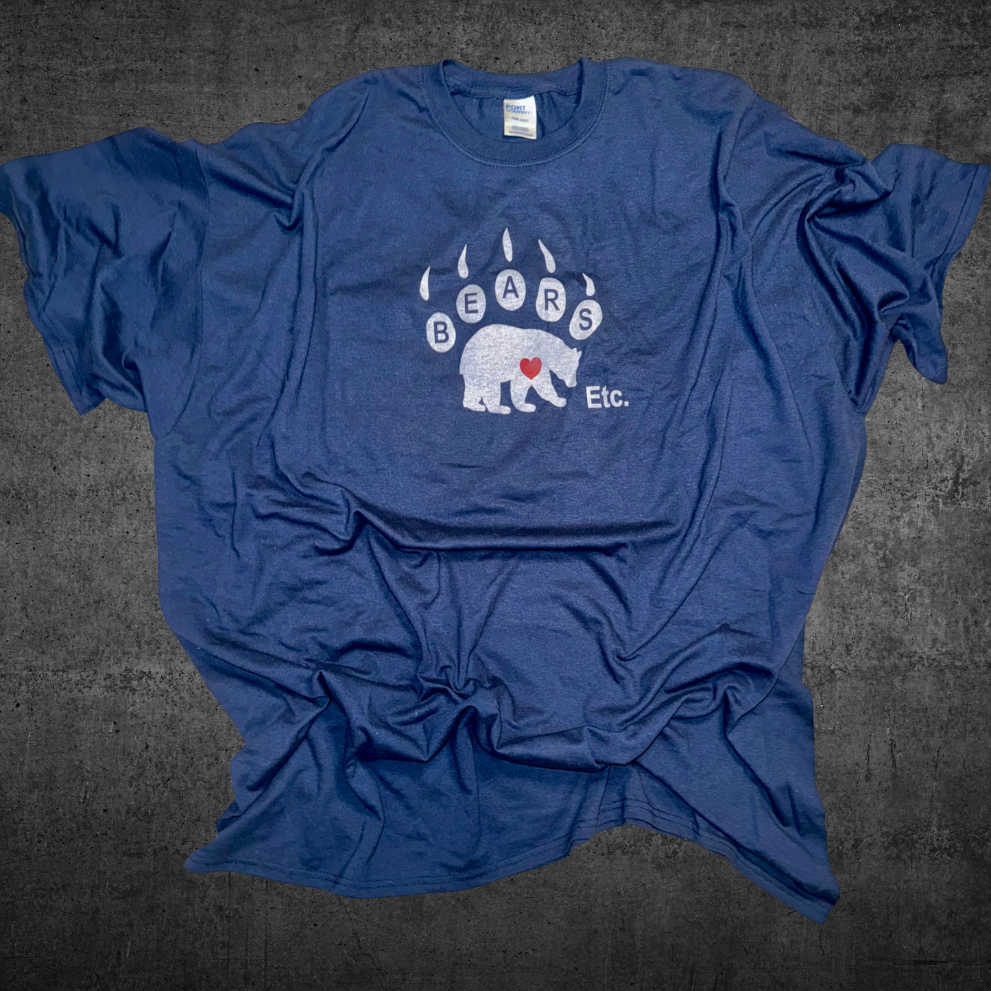 Unisex T-Shirt w/ White Logo