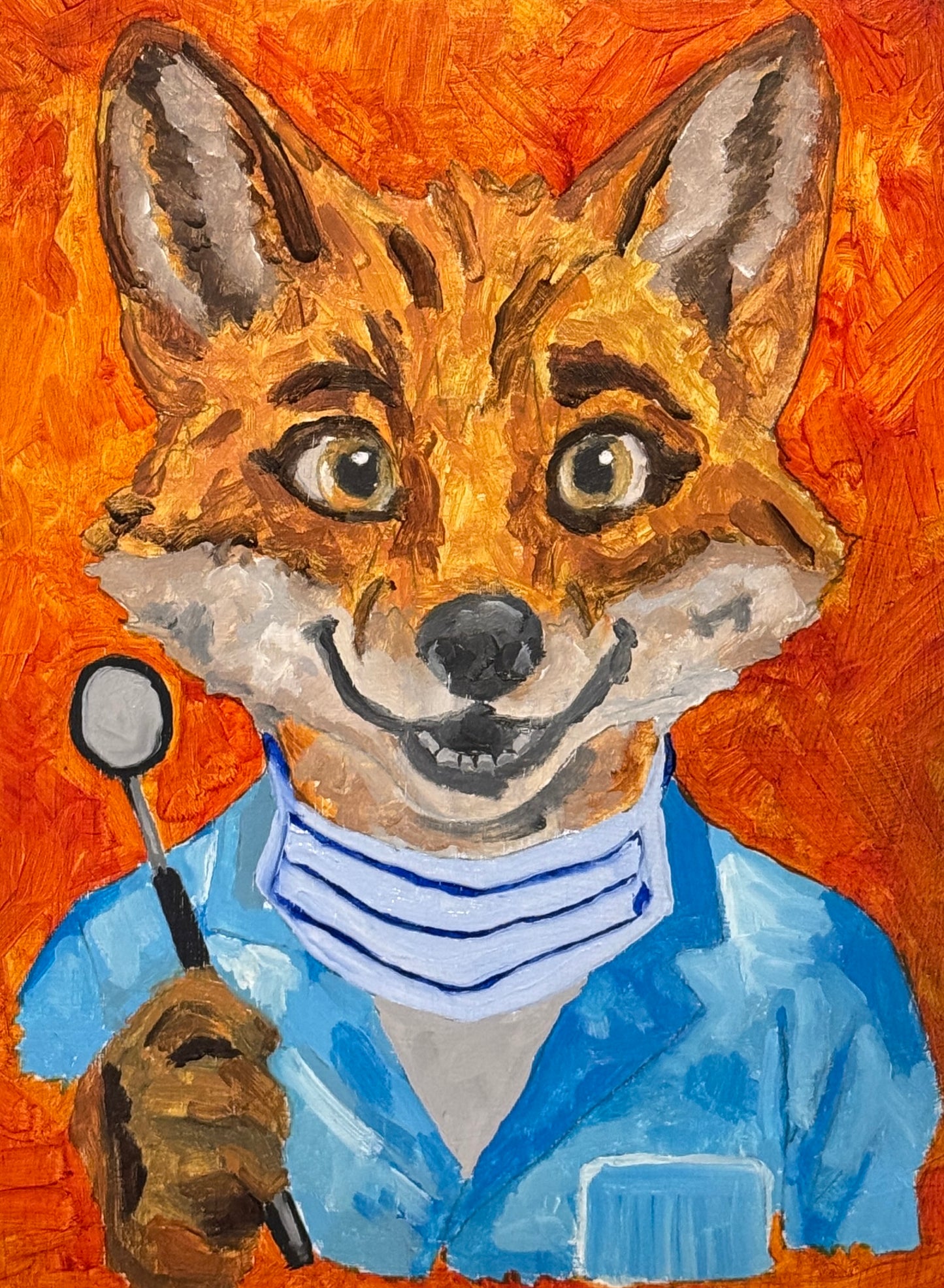 Foxy Dentist – 8x10” Print