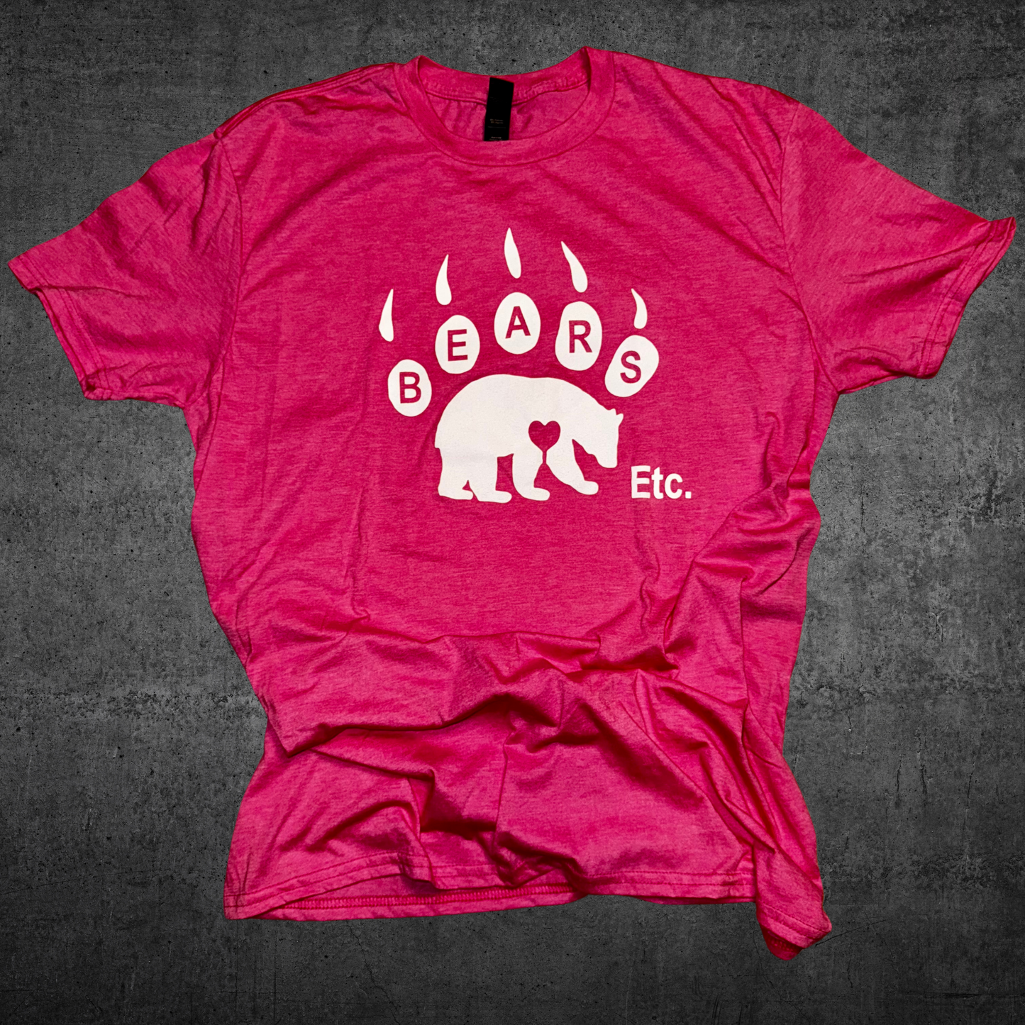 Unisex T-Shirt w/ White Logo